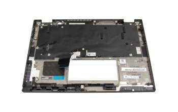 Lenovo ThinkPad X13 Yoga Gen 4 (21F2/21F3) Original Tastatur inkl. Topcase ND (nordic) schwarz/schwarz mit Backlight und Mouse-Stick