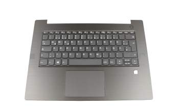 Lenovo V130-14IGM (81HM) Original Tastatur inkl. Topcase DE (deutsch) grau/grau für Fingerprint-Scanner