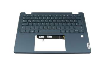 Lenovo Yoga 6 Gen 7 (82UD) Original Tastatur inkl. Topcase DE (deutsch) blau/blau mit Backlight