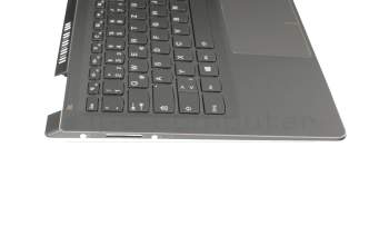 Lenovo Yoga 710-14IKB (80V4) Original Tastatur inkl. Topcase DE (deutsch) schwarz/grau mit Backlight
