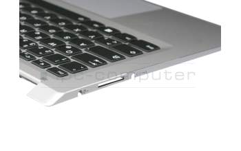 Lenovo Yoga 710-14ISK (80TY) Original Tastatur inkl. Topcase DE (deutsch) schwarz/silber mit Backlight
