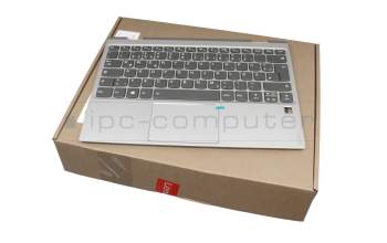 Lenovo Yoga 720-12IKB (81B5) Original Tastatur inkl. Topcase DE (deutsch) dunkelgrau/silber mit Backlight