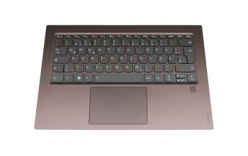 Lenovo Yoga 920-13IKB (80Y7/80Y8/81TF) Original Tastatur inkl. Topcase DE (deutsch) grau/bronze mit Backlight