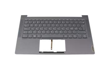 Lenovo Yoga Slim 7-14ARE05 (82A2) Original Tastatur inkl. Topcase ND (nordic) grau/grau mit Backlight