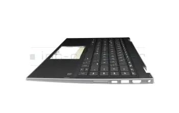 M01292-041 Original HP Tastatur inkl. Topcase DE (deutsch) schwarz/schwarz/silber ohne Hintergrundbeleuchtung