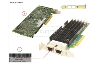 Fujitsu MCX0JXEM1 PLAN OCE14102-NT 2x 10Gbit Base-T