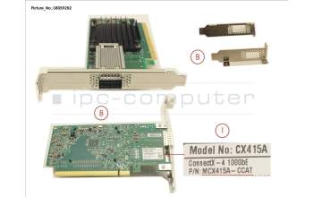Fujitsu MCX4 EN 1X 100GBE für Fujitsu Primergy TX255 M5