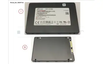 Fujitsu SSD S3 1TB 2.5 SATA (7MM) für Fujitsu Esprimo Q958
