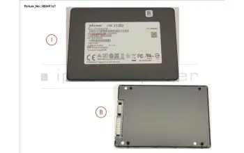 Fujitsu SSD S3 512GB 2.5 SATA (7MM) für Fujitsu Celsius C780