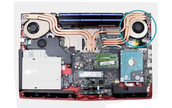 MSI GL62 7QF (MS-16J5) Lüfter - links -