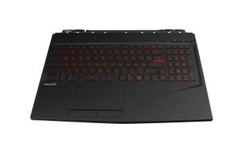 MSI GL63 8RC (MS-16P6) Original Tastatur inkl. Topcase DE (deutsch) schwarz/schwarz mit Backlight