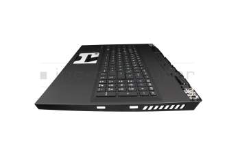 MSI GP76 Leopard 10UE/10UG/10UH (MS-17K2) Original Tastatur inkl. Topcase DE (deutsch) schwarz/schwarz