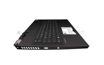 MSI GP76 Leopard 11UH/11UG/11UE (MS-17K3) Original Tastatur inkl. Topcase DE (deutsch) schwarz/schwarz