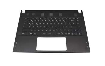 MSI GS66 Stealth 10SD/10SGS (MS-16V1) Original Tastatur inkl. Topcase DE (deutsch) schwarz/schwarz