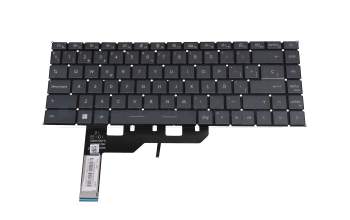 MSI Modern 14 B11MOU (MS-14D3) Original Tastatur SP (spanisch) grau mit Backlight