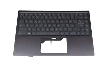 MSI Modern 14 B11RBSW (MS-14D2) Original Tastatur inkl. Topcase IT (italienisch) grau/schwarz mit Backlight