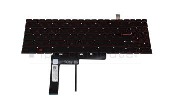 MSI Sword 17 A11UD/A11UE/A11SC (MS-17L2) Original Tastatur DE (deutsch) schwarz mit Backlight