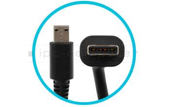 MSI Titan 18 HX AI A2XWIG (MS-1824) Original Netzteil 400,0 Watt kantige Bauform