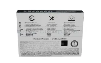 MSI Vortex G25 8RE (MS-1T31) PCIe NVMe SSD Festplatte Crucial P3 Plus 500GB (M.2 22 x 80 mm)