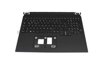 Medion Erazer Major X10 (N68630) Original Tastatur inkl. Topcase DE (deutsch) schwarz/schwarz mit Backlight