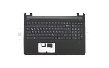 Medion Erazer P6661 (D15SHN) Original Tastatur inkl. Topcase DE (deutsch) schwarz/schwarz inkl. blauen WASD-Pfeilen