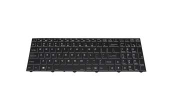 Mifcom EG5 i7 - GTX 1660 Ti (NH55RCQ) Original Tastatur US (englisch) schwarz mit Backlight