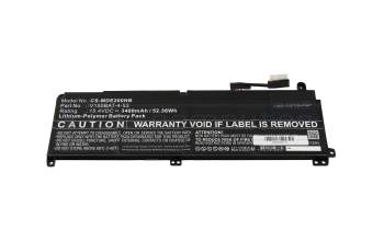 Mifcom Gaming Laptop i7-13620H (V155REDQ) Replacement Akku 52,36Wh