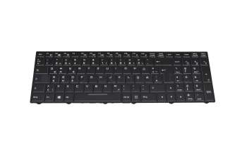 Mifcom SG7 Premium (P970RF) (ID: 10326) Original Tastatur DE (deutsch) schwarz mit Backlight (N85)