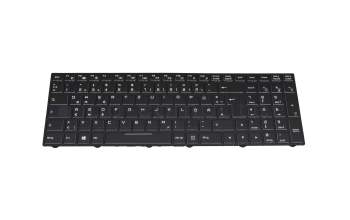 NB50TKA Original Clevo Tastatur DE (deutsch) schwarz mit Backlight (N85)