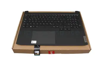 NBX0002UU00 Original Lenovo Tastatur inkl. Topcase DE (deutsch) schwarz/schwarz mit Backlight RGB