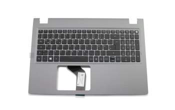 NK.I1517.01E Original Acer Tastatur inkl. Topcase DE (deutsch) schwarz/silber mit Backlight