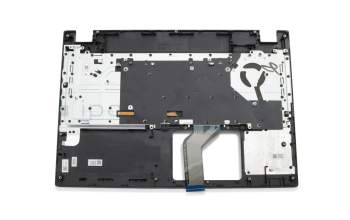 NK.I1517.01E Original Acer Tastatur inkl. Topcase DE (deutsch) schwarz/silber mit Backlight