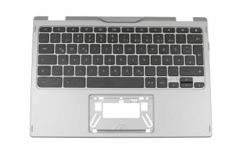 NKI1113051 Original Acer Tastatur inkl. Topcase DE (deutsch) schwarz/grau