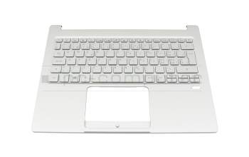 NKI11130ST Original Acer Tastatur inkl. Topcase CH (schweiz) silber/silber mit Backlight