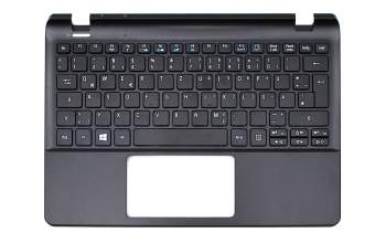 NKI111704 Original Acer Tastatur inkl. Topcase DE (deutsch) schwarz/schwarz