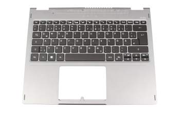 NKI13132G4 Original Acer Tastatur inkl. Topcase DE (deutsch) schwarz/grau mit Backlight