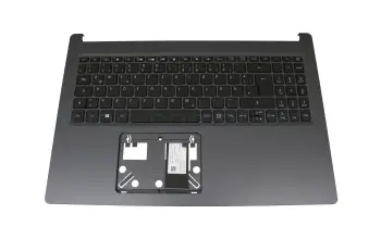 NKI15131ON Original Acer Tastatur inkl. Topcase DE (deutsch) schwarz/grau mit Backlight