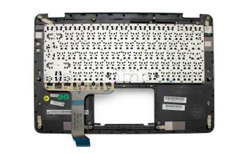 NSK-WB60G Original Asus Tastatur inkl. Topcase DE (deutsch) schwarz/grau