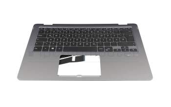 NSK-WJ4LN Original Asus Tastatur inkl. Topcase DE (deutsch) schwarz/silber mit Backlight