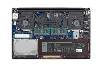 OH5H2O Original Dell Akku 56Wh H5H20