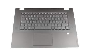 PC4CB-GE Original Lenovo Tastatur inkl. Topcase DE (deutsch) grau/grau mit Backlight