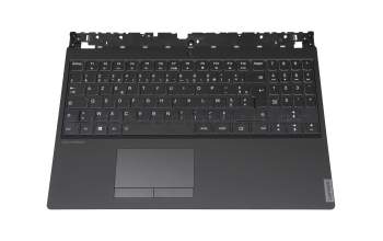 PC56YB-FR Original Lenovo Tastatur inkl. Topcase FR (französisch) schwarz/schwarz mit Backlight