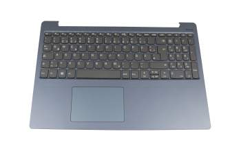 PC5C-GE Lenovo Tastatur inkl. Topcase DE (deutsch) grau/blau