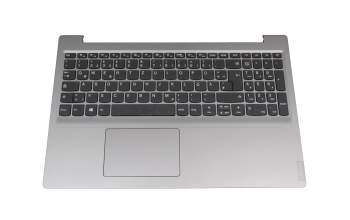 PC5CP-GR Original Lenovo Tastatur inkl. Topcase DE (deutsch) grau/silber