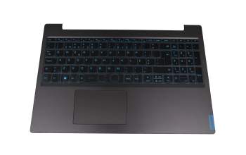 PC5CPB-PO Original Lenovo Tastatur inkl. Topcase PO (portugiesisch) schwarz/blau/schwarz mit Backlight