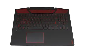 PC5YBG-GR Original Lenovo Tastatur inkl. Topcase DE (deutsch) schwarz/schwarz mit Backlight
