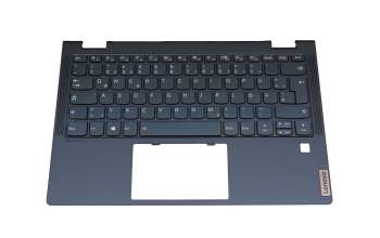 PD4SB-GR Original Lenovo Tastatur inkl. Topcase DE (deutsch) blau/blau mit Backlight (Abyss Blue)