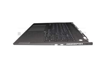 PK0900 Original Lenovo Tastatur inkl. Topcase DE (deutsch) grau/grau mit Backlight