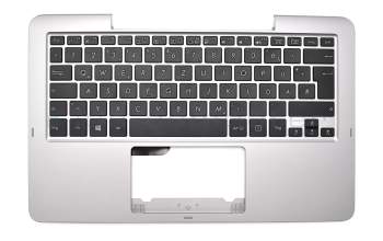 PK1317Q223S Original Asus Tastatur inkl. Topcase DE (deutsch) schwarz/silber