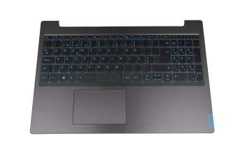 PK131B41A15 Original Lenovo Tastatur inkl. Topcase PO (portugiesisch) schwarz/blau/schwarz mit Backlight